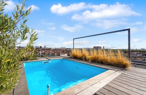 Minimes - Barriere de Paris Appartement | Watergate - piscine sur le toit et vue panoramique sur la ville