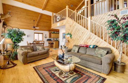 Waubun Maison | Waubun Lake Cabin with Private Dock and Fire Pit!