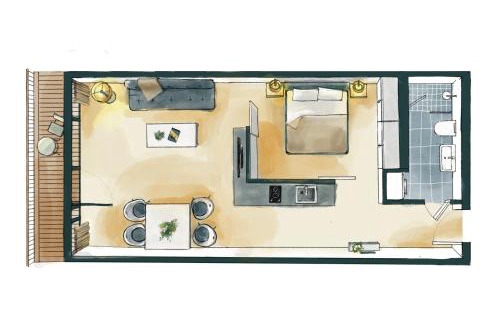 Berliner Vorstadt Appartement | Waveboard Hotel & Boardinghouse