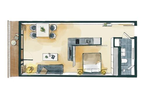 Berliner Vorstadt Appartement | Waveboard Hotel & Boardinghouse