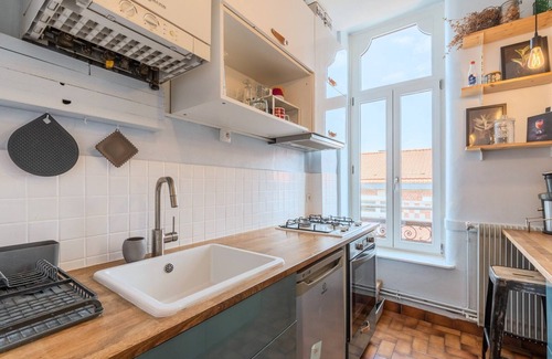 Vauban - Wazemmes Appartement | Wazemmes appartement lumineux à côté du marché!