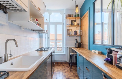 Vauban - Wazemmes Appartement | Wazemmes appartement lumineux à côté du marché!
