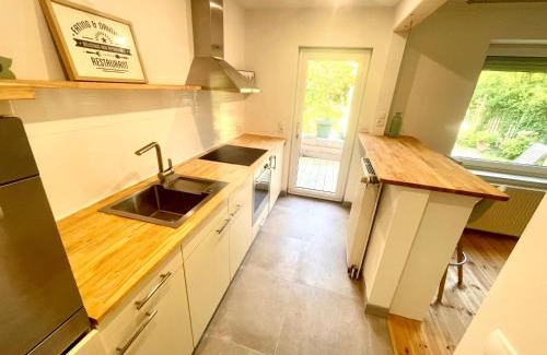 Weener Appartement | Weener - City Apartment mit Garten
