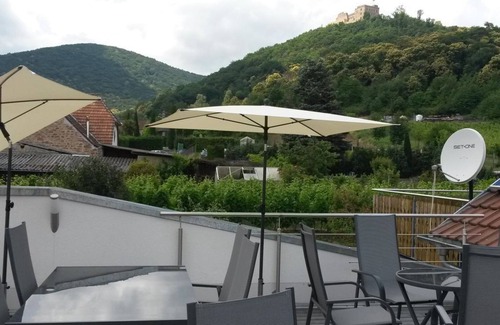 Neustadt-Hambach Appartement | Weinhaus Kruppenbacher - apartment, shower, WC, non-smoking