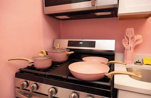 Chatham Maison | Welcome to Boss Barbie’s Dreamhouse! Everything is pink.