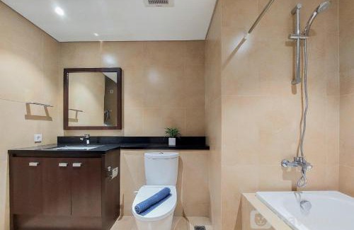Bumi Serpong Damai Appartement | Well Designed and Cozy 2BR Apartment Branz BSD City By Travelio