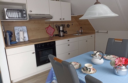 Ditzum Appartement | 2-Chambre non fumeurs appartement, près de la digue Ems dans une impasse calme