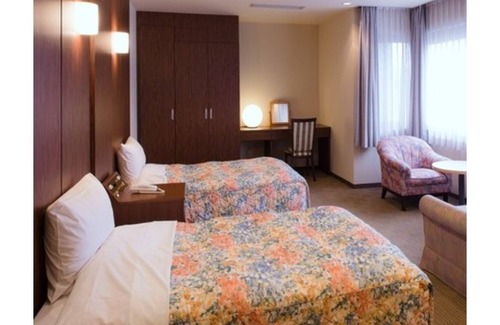 Nishikyo Maison | Westernstyle room large twin | Hot spring reno / Kyoto Kyōto