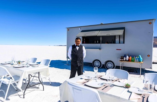 Uyuni Maison | White Diamond in the middle of Uyuni salt flats Bolivia