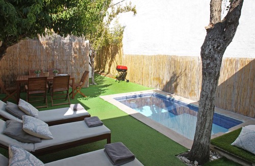 La Marina del Prat Vermell Maison | Maison Blanche. Maison avec piscine à Barcelone HUTB-009 161