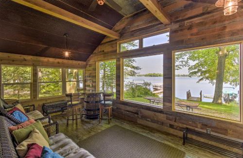 Weyauwega Maison | White Lake Home with Patio, Fire Pit, Boat Dock!