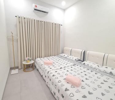 Kulim Maison | White Sweet Homestay, Kulim Hi-Tech Park Kedah utk MsIIim shj