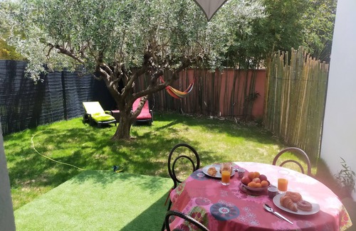 Caremeau Appartement | Logement entier -Nîmes- T2 en rez-de -jardin