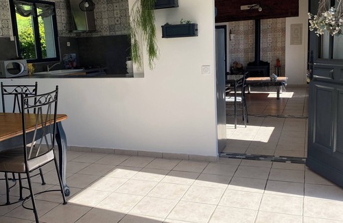 Acheux-en-Vimeu Maison | maison entière longère pour 5 personnes et un bébé toute équipée espace jeux