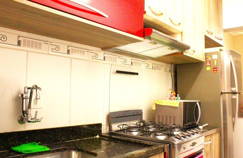 Canto do Forte Appartement | CONFORTABLE NOUVEAU 1 SOMMEIL .- * WIFI- * -NUIT DU BALCON GOURMET BEACH
