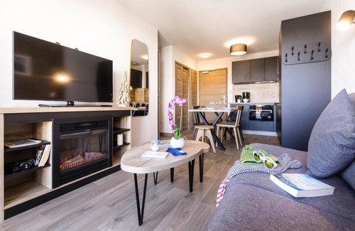 Les Deux Alpes Appartement | Wifi, au pied des commerces, remise en forme, sauna, hammam, terrasse, balcon, télévision