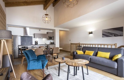 Plagne 1800 Appartement | Wifi, balcon, parking, télévision, casier à ski, 68-73m², La Plagne