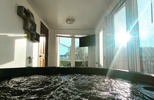 York - Haig Maison | WinesTastic, visionary designed home with hot tub.