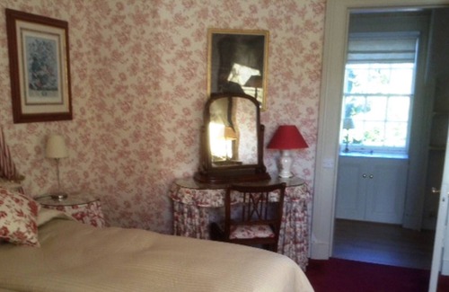 Aberlady Appartement | Aile du château historique de Luffness. Une chambre lits jumeaux et une chambre simple