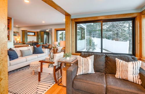 West Alton Maison | Winnipesaukee Lakefront Home with Dock & Views!