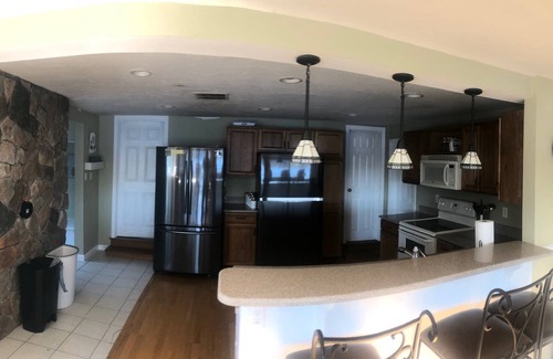 Gilford Maison | Maison de vacances de Winnipesaukee pour toute la famille avec plage privée et quai