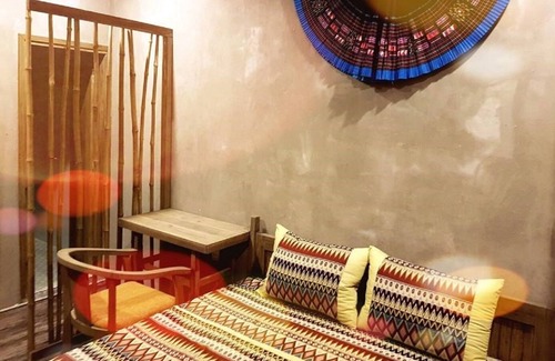 Cao Bang Maison | Offrant une vue sur la ville, la maison de Sa est située à Cao Bằng et dispose d'une connexion Wi-Fi gratuite.