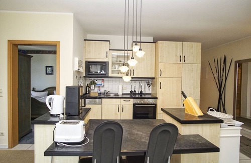 Gohren Appartement | With sea view and balcony, use of swimming pool and sauna - Panorama Göhren FeWo 11