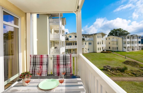 Gohren Appartement | With sea view and balcony, use of swimming pool and sauna - Sea view apartment 21