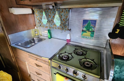 Monroe Maison | Wizard of Oz themed, Vintage 1967 Aloha Camper/Glamper!