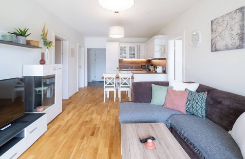 Unterburg am Klopeiner See Appartement | Wohnung an der Promenade des Klopeiner Sees mit Großem Überdachten Balkon