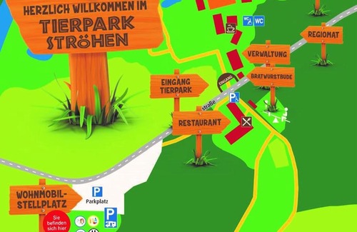 Strohen Autre | Wohnmobilstellplatz im Tierpark