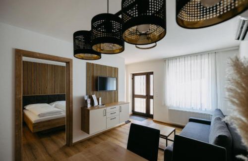 Illmitz Appartement | Wohnstube Familie Forauer