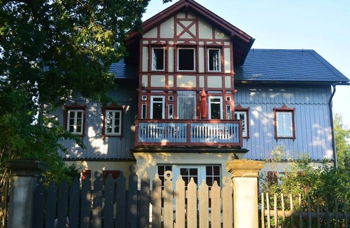 Kurort Gohrisch Appartement | Wohnung mit Balkon in der Villa Blau