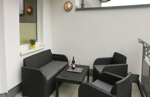 Ortsmitte Appartement | Appartement avec balcon et vue imprenable