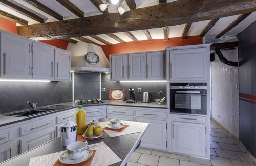 Saint-Nicolas-d'Aliermont Maison | Magnifique maison de vacances privée pour 5 personnes avec WIFI, TV, terrasse et animaux admis
