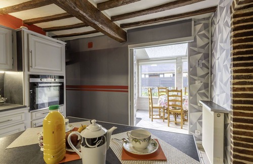 Saint-Nicolas-d'Aliermont Maison | Magnifique maison de vacances privée pour 5 personnes avec WIFI, TV, terrasse et animaux admis