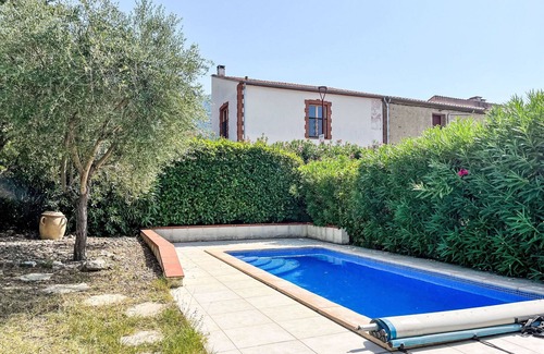 Montesquieu-des-Alberes Maison | Belle maison de vacances privée avec WIFI, climatisation, piscine privée, TV et patio