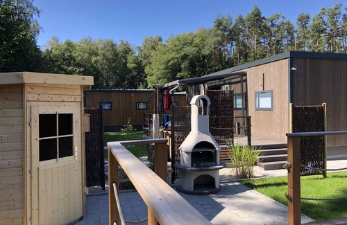 Wackersdorf Maison | Mobile home moderne avec sauna extérieur sur le lac Murner