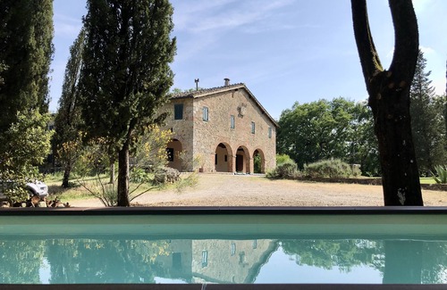 Costalpino Villa | Magnifique villa noble dans la réserve naturelle, près de Sienne.