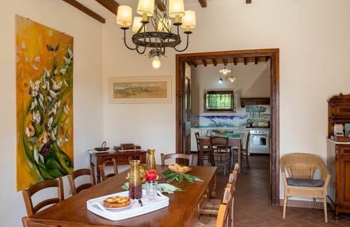 Borgo San Lorenzo Villa | Belle maison de vacances privée avec WIFI, climatisation, piscine privée, TV, patio, animaux admis