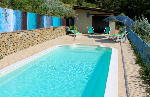 Cossano Belbo Maison | Magnifique maison de vacances privée avec piscine privée, climatisation, patio et animaux admis