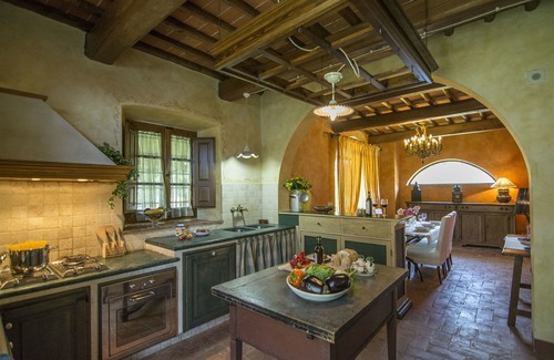 Terranuova Bracciolini Villa | Maison de vacances privée avec bain à remous, WIFI, climatisation, piscine privée, TV