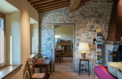 Bucine Villa | Maison de vacances privée avec climatisation, WIFI, piscine privée, TV, patio, vue panoramique