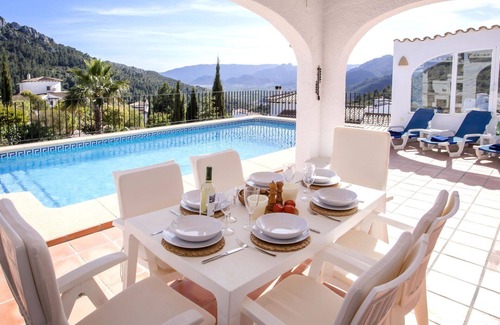 Rafol de Almunia Maison | Merveilleuse maison de vacances privée avec WIFI, piscine privée, climatisation, TV et patio