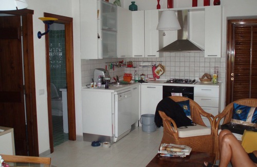 La Pelosa Appartement | Une vue imprenable sur deux grandes mers véranda