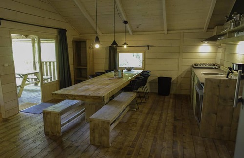 Ruinen Chalet De Ski | Lodge in legno vicino a tre parchi nazionali
