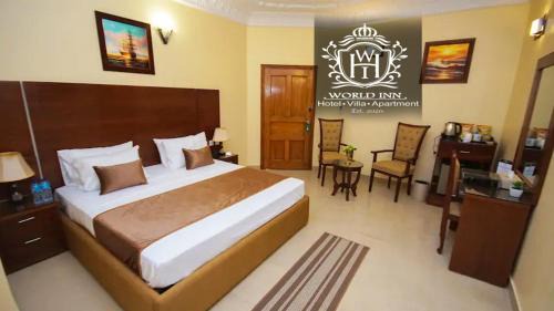 D.H.A. Lit Et Petit-Déjeuner | World Inn by WI Hotel
