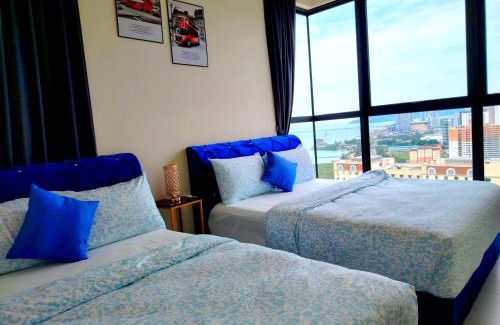 George Town Appartement | world premium apartment 3BR pool sea view netflix 14pax a27