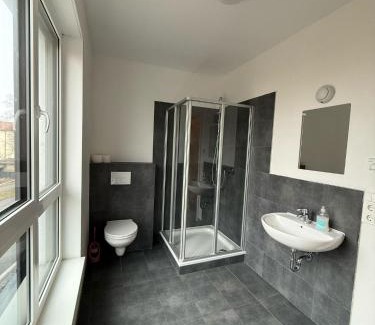 Taucha Appartement | Wunderschöne Maisonette Ferienwohnung in Leipzig Taucha 2 u 3 OG Links