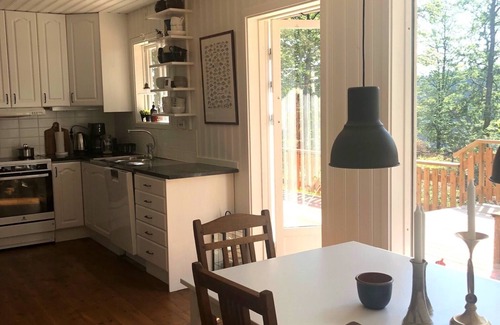 Vittsjo Maison | Wunderschönes Haus am See mit Sauna, Boot und Eigenem Bootssteg